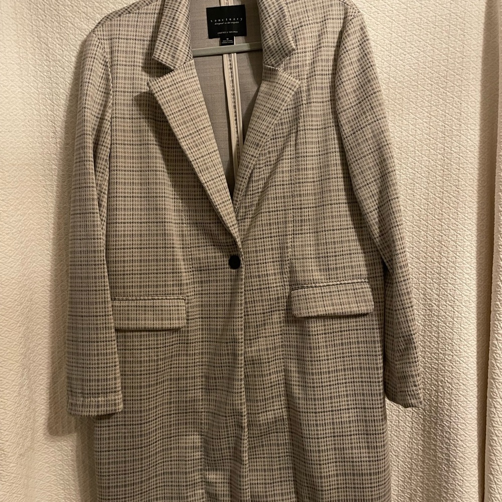 Women's Plaid Coat